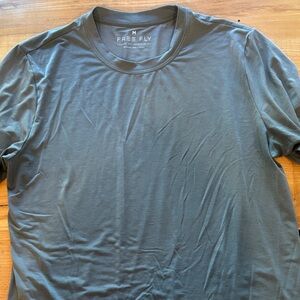 Men's elevate free fly  Blue Shirt